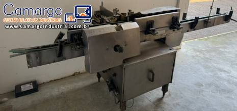 Rotuladora autom�tica para frascos garrafas de vidro cil�ndricos Krones Rotina II