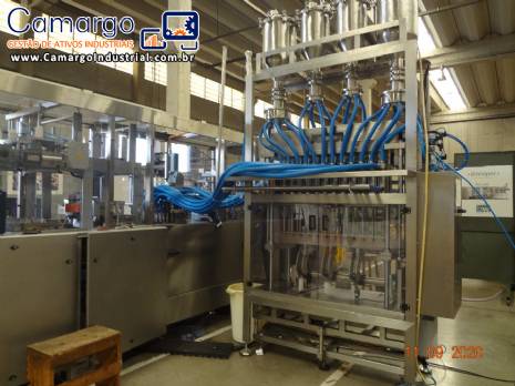 Termoformadora FFS para potes de iogurte Synerlink Dinieper