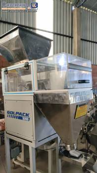 Balan�a dosadora envasadora em inox Golpack 5000