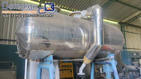 Sistema para bombeamento bomba reservat�rio de condensado em a�o inox