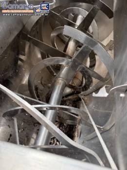 Misturador ribbon blender em inox para p�s