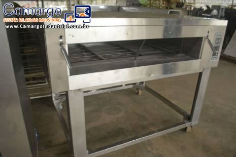 Forno de lastro modular em inox Pr�tica