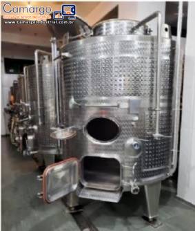 Tanque para fermenta��o de vinho bebidas 5.000 L Tersainox