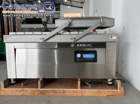 Seladora industrial a v�cuo dupla c�mara AXISVAC