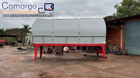 Peneira industrial rotativa para separa��o