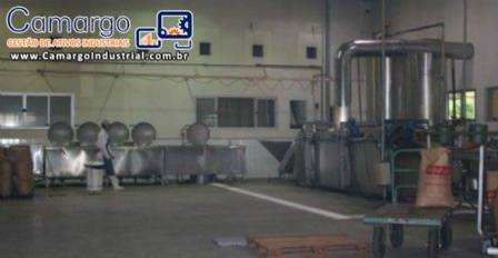 Linha para produ��o de snacks de soja