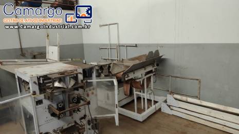 Embaladora empacotadora multi cabe�a Fabrima 14 cabe�as Flexibag