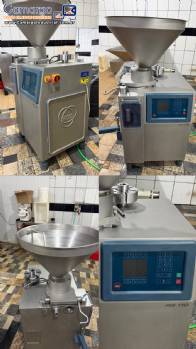 Linha para fabrica��o embutidos mortadela lingui�a salames frescais