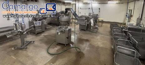 Indústria planta empresa frigorífica processadora para desossa processamento de carnes e embutidos Indústria planta empresa frigorífica processadora para desossa processamento de carnes e embutidos